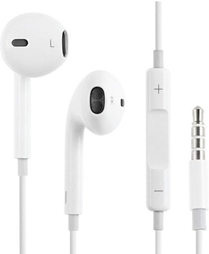 Oordopjes wit - oordopjes MP3-speler - oortjes geschikt voor Apple - oortjes