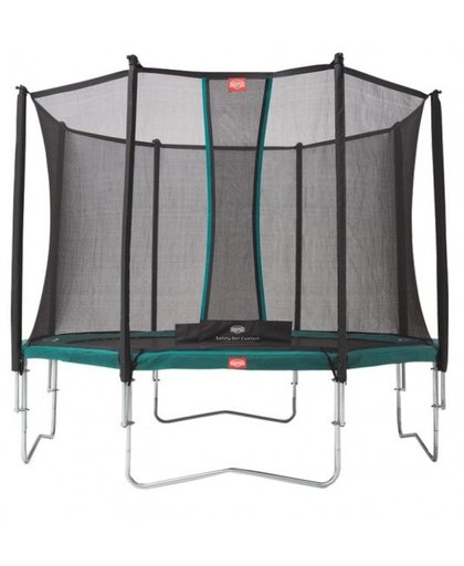 BERG Trampoline Favorit met Safety net Comfort 380 cm groen