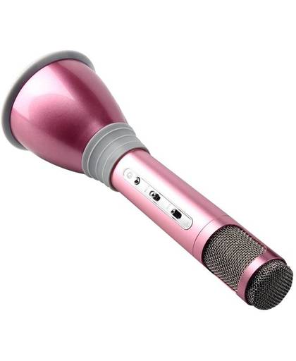 Soundlogic Bluetooth karaokemicrofoon en speaker roze