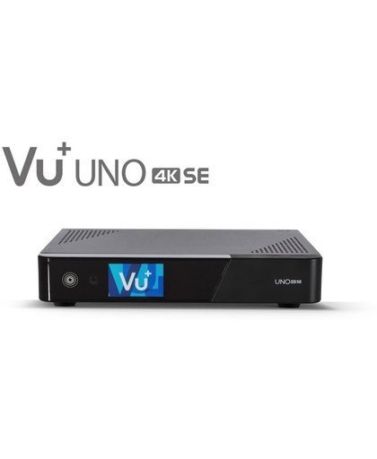 Vu+ Uno 4K SE Volledige HD Zwart TV set-top box