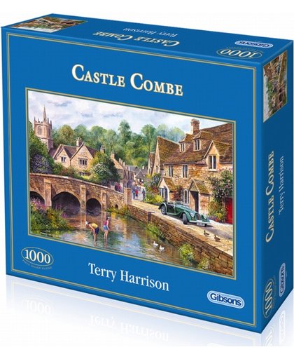 Gibsons Het mooie dorp Castle Combe - 1000 stukjes