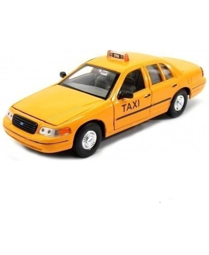 Ford Crown Victoria 1999 Taxi Geel 1-24 Welly