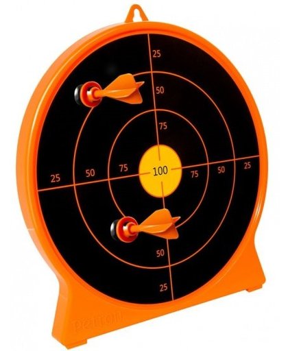 Petron SureShot Target kunststof oranje/zwart