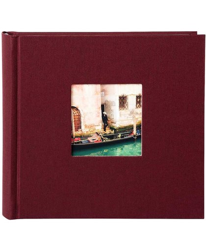 Goldbuch Bella Vista slip-in album voor 100 foto's 10x15cm bordeaux
