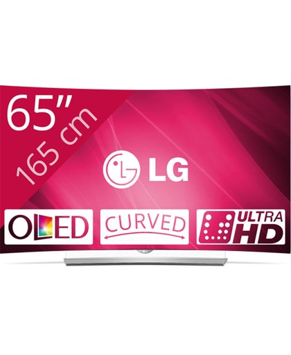 LG 65EG960V LED TV 165,1 cm (65") 4K Ultra HD 3D Smart TV Wi-Fi Zwart, Grijs, Wit