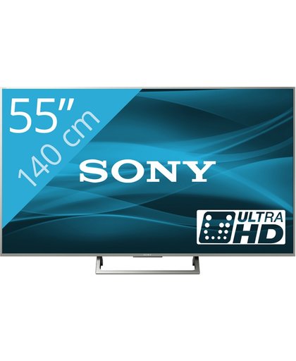 Sony KD-55XE8577 LED TV 139,7 cm (55") 4K Ultra HD Smart TV Wi-Fi Zilver