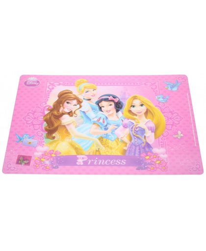 Disney placemat Princess 3D PVC 55 x 35 cm roze