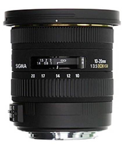 Sigma 10-20 mm - f/3.5 EX DC HSM - ultragroothoek zoomlens - geschikt voor Canon