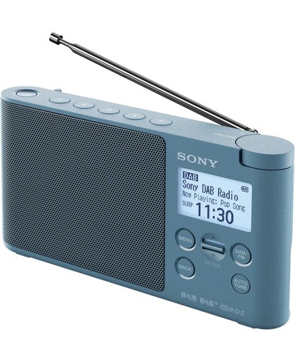 Sony XDR-S41D Draagbaar Digitaal Blauw radio