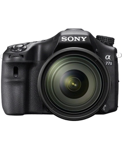 Sony α SLT-A77 + DT 18-135mm SLR camerakit 24.3MP CMOS 6000 x 4000Pixels Zwart