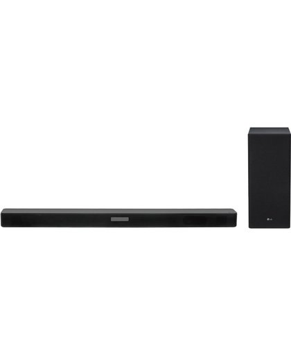 LG SK5 soundbar luidspreker 2.1 kanalen 360 W Zwart Bedraad en draadloos