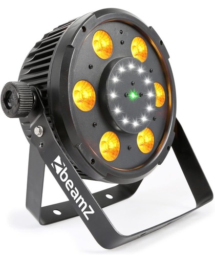 BeamZ BX100 LED par met ingebouwde laser en stroboscoop
