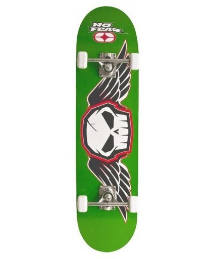 No Fear skateboard doodshoofd 78 x 20 x 12,5 cm groen