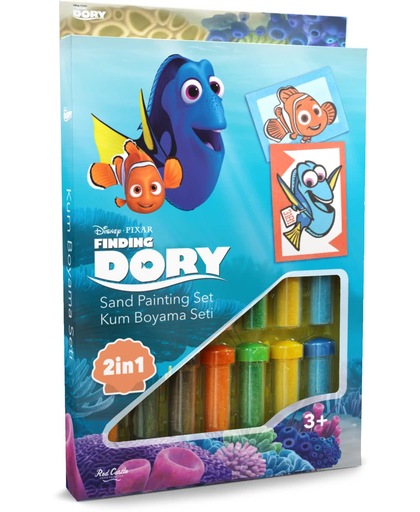 Disney · PIXAR Finding Dory - Dory & Nemo 2in1 Sand Painting Art Set
