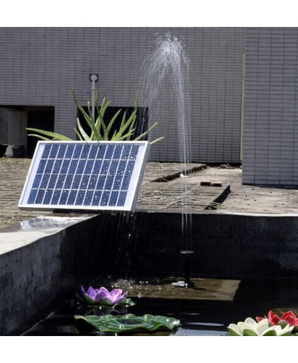 Sterke Solar Waterpompset Fontein Zonne-Energie