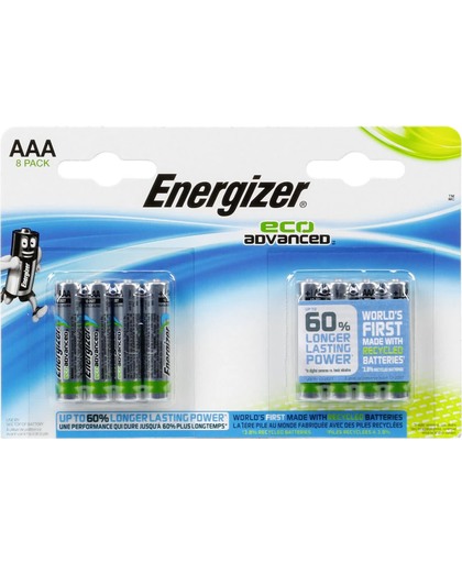 1x8 ENERGIZER Eco Advanced Micro AAA LR 03 1,5V