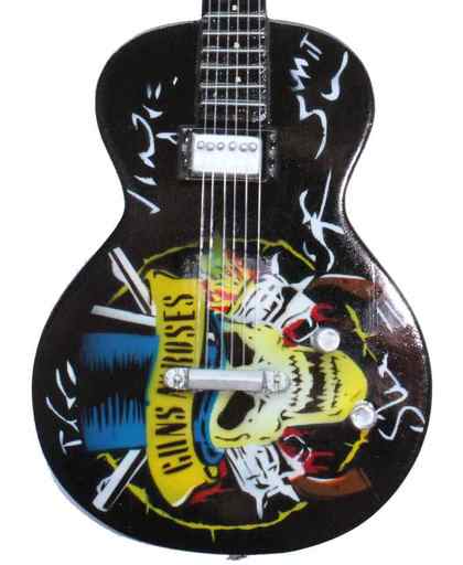 Miniatuur gitaar Guns N' Roses