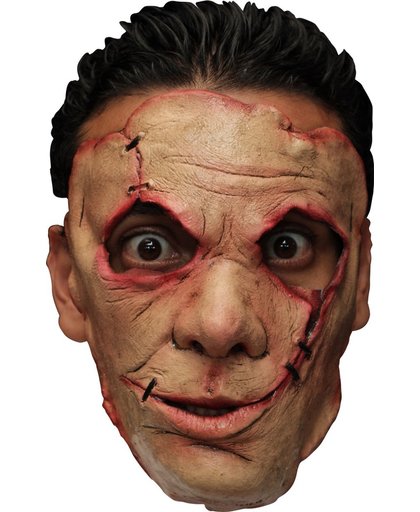 Gehecht seriemoordenaar masker - Verkleedmasker - One size