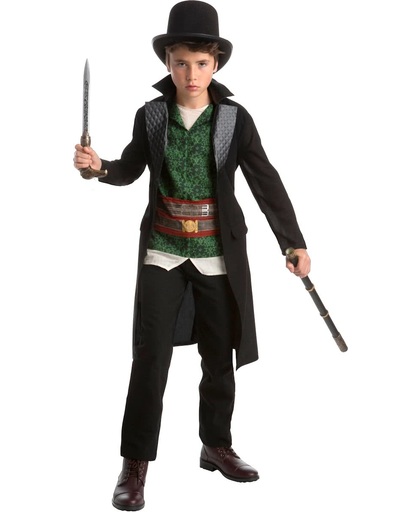 Klassiek Assassin's Creed™ Jacob kostuum voor tieners - 152/164
