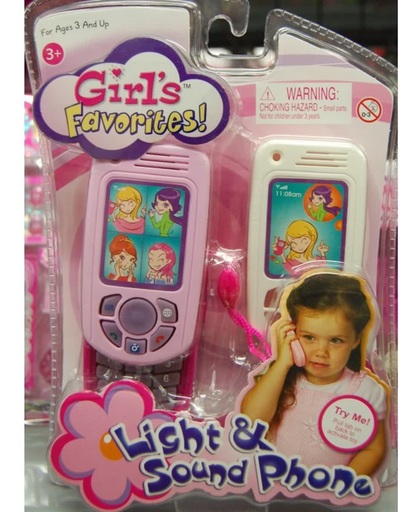 Mobieltje voor meisjes met voorscherm
