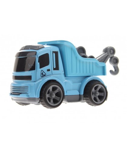 Gearbox Takelwagen Blauw 8 cm
