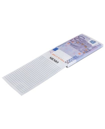Topwrite Notitieblok briefgeld 500 Euro