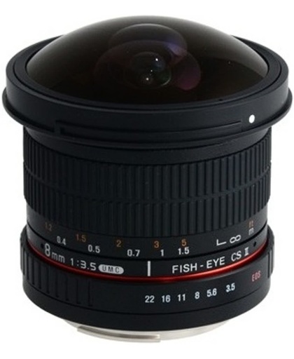 Samyang 8mm F3.5 UMC Fisheye CSII - Prime lens - geschikt voor Canon Spiegelreflex