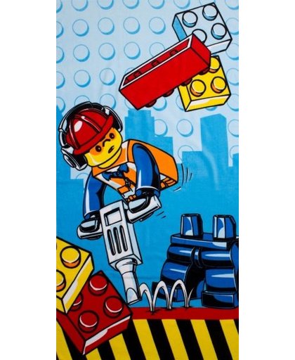 LEGO City Construction: badlaken 70 x 140 cm