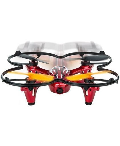 Carrera quadrocopter RC Video One drone rood/zwart 13 cm