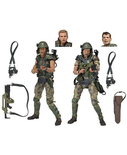 ALIENS - Action Figure NECA Colonial Marines 2-Pack 30TH Ann. - 17cm