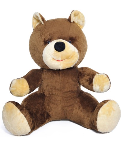 Grote knuffelbeer - Teddybeer - bruin - 120 cm
