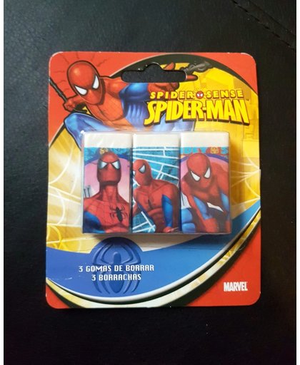 Spiderman gummen 3 stuks