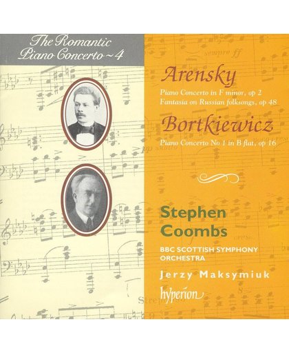The Romantic Piano Concerto Vol 4 - Arensky, Bortkiewicz