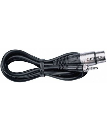 Sennheiser CL 2 1.5m 3.5mm XLR (3-pin) Zwart audio kabel