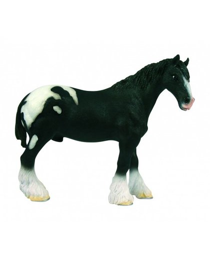 Collecta Paarden: Engels Trekpaard Gevlekt 12,8 X 4 X 11 cm