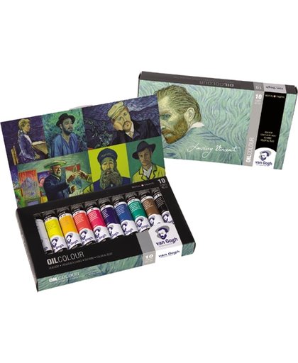 Van Gogh olieverf 10 tubes 40ml - Loving Vincent - Limited Edition