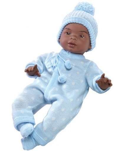 Berjuan Pop The Breast Milk Baby Jeremiah 50 cm blauw
