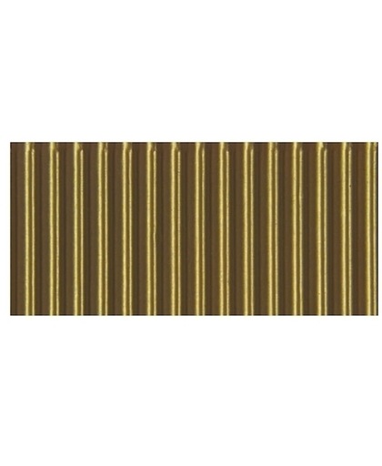 Golf karton goud 50x70 cm - Hobby / knutsel karton