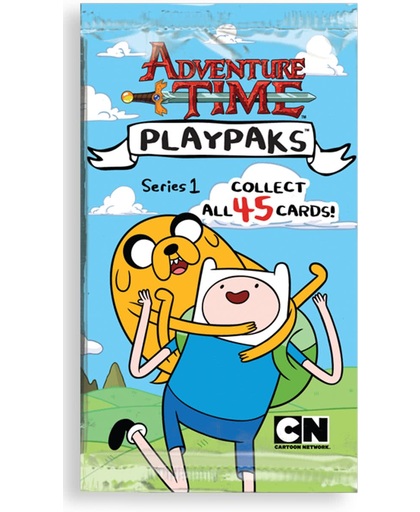 5 Pakjes Adventure Time Playpaks Series 1