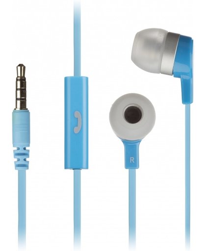 KitSound Mini In-ear Stereofonisch Bedraad Blauw mobiele hoofdtelefoon