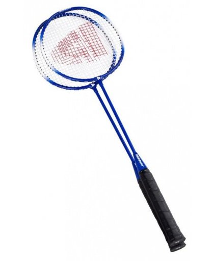 Donnay Badmintonset staal blauw per set