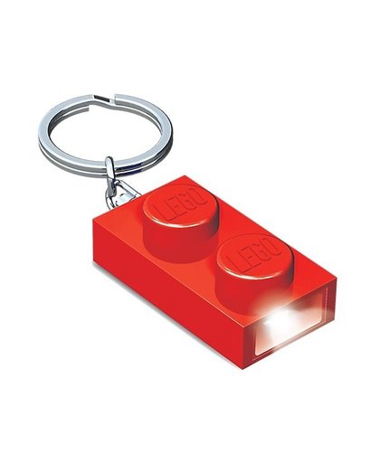 LEGO LED sleutelhanger rood