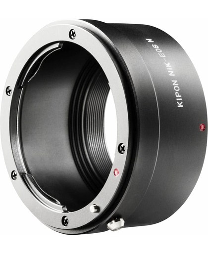 Kipon Adapter Nikon F objectief aan Canon EF-M camera