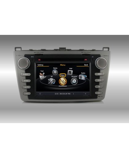 Audiovolt Autoradio 2-din navigatie Mazda 6 2008-2012