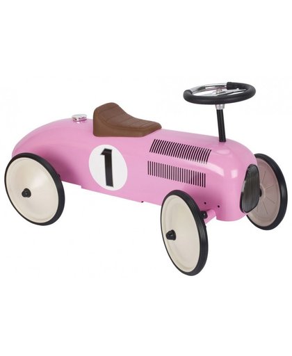 Goki loopauto meisjes roze 73,5 x 35,5 x 40,5 cm