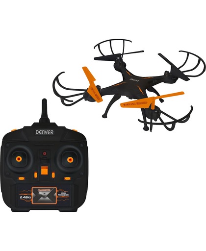 Denver Electronics DCH-261 camera-drone Zwart, Oranje 4 propellers 0,3 MP 640 x 480 Pixels 380 mAh