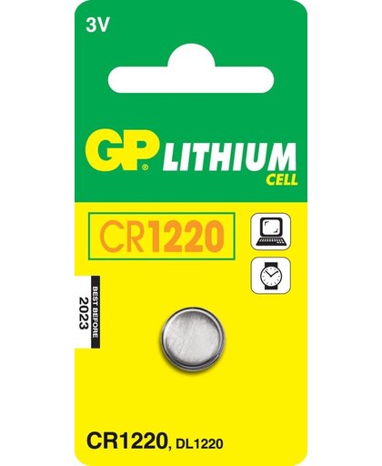 GP Batteries Lithium Cell CR1220