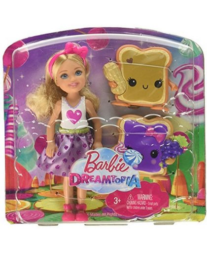 Barbie Dreamtopia Chelsea met boterhammetjes