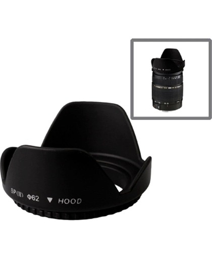 62mm lens hood voor cameras(schroeven houder)