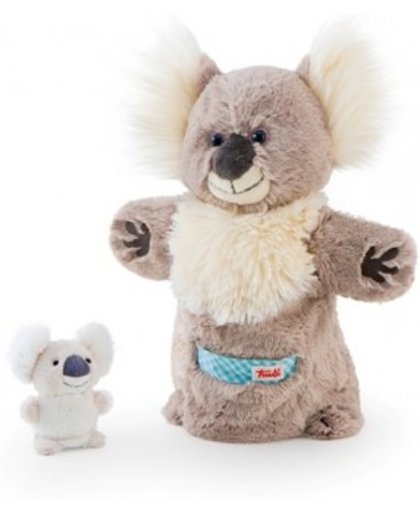 Trudi Handpop Koala met baby 27 cm